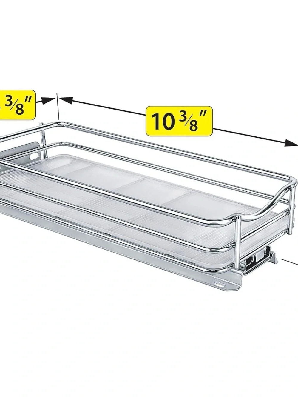 LYNK Professional Pull Out Spice Rack Cabinet Organizer Open Box New